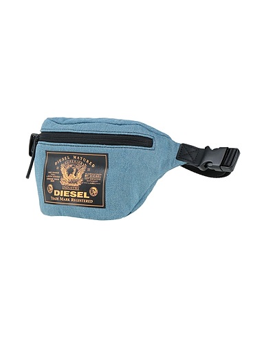 DIESEL Backpack & fanny pack Blue 100% Cotton
