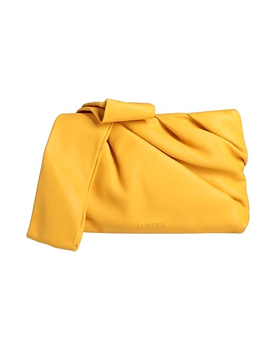 AMBUSH Borsa a mano Giallo Pelle