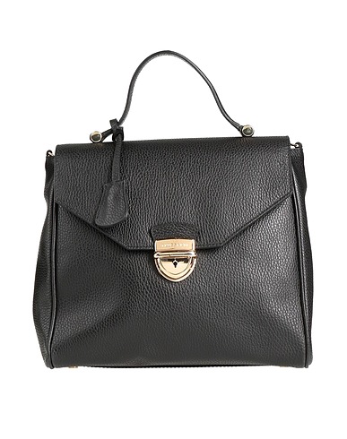 TRUSSARDI Handbag Black Cowhide