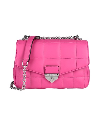 MICHAEL MICHAEL KORS Borsa a tracolla Fucsia 100% Pelle di bovino
