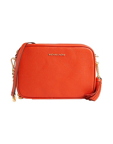 MICHAEL MICHAEL KORS Across-body bag Rust 100% Bovine leather