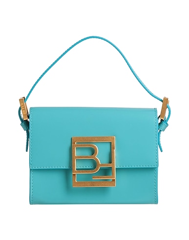 BY FAR Handbag Turquoise 100% Bovine leather