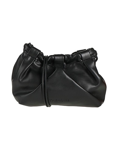 THEMOIRÈ Across-body bag Black Polyurethane resin