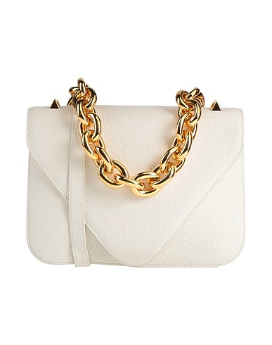 BOTTEGA VENETA Cross-body bags OFF WHITE Leather