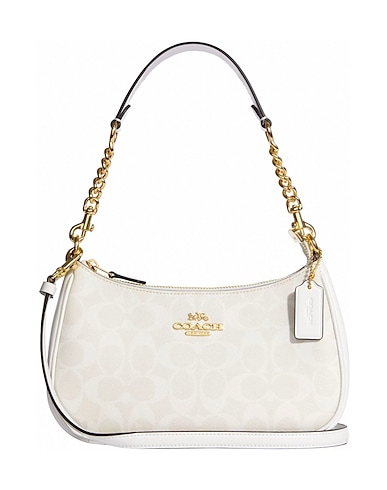 COACH Signature teri shoulder bag with chain strap | Schultertasche Damen | YOOX