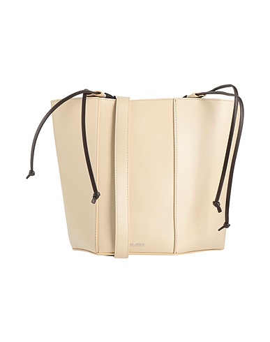 THE ATTICO Borsa a tracolla Beige 100% Pelle di vitello