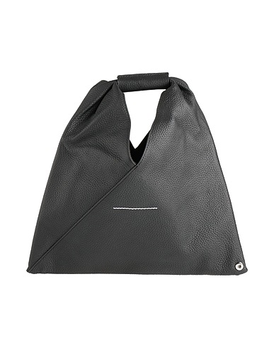 MM6 MAISON MARGIELA Handbag Black 100% Bovine leather, Copper
