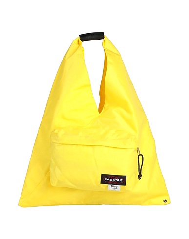 EASTPAK x MM6 MAISON MARGIELA Borsa a mano Giallo 100% Poliammide, Pelle