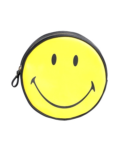 SELETTI Handbag SMILEY CLASSIC
 Yellow Polyurethane