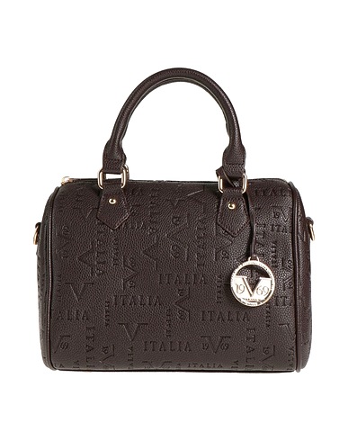 19V69 Handbag Dark brown 100% Polyurethane