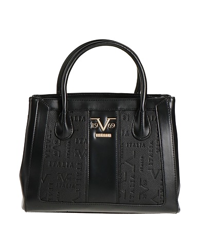 19V69 Handbag Black 100% Polyurethane