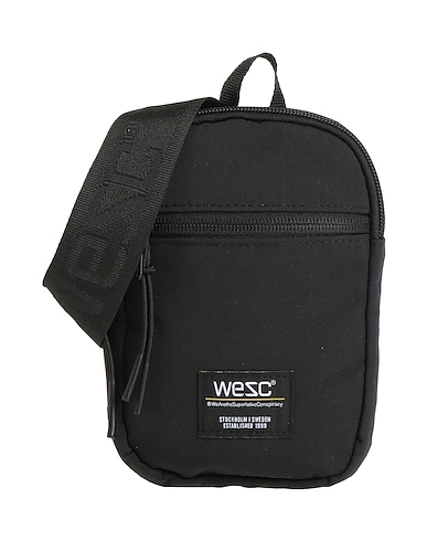 WESC Across-body bag Black 100% Nylon