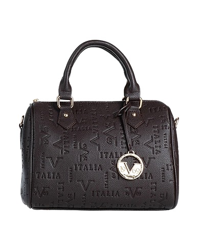 19V69 Handbag Dark brown 100% Polyurethane