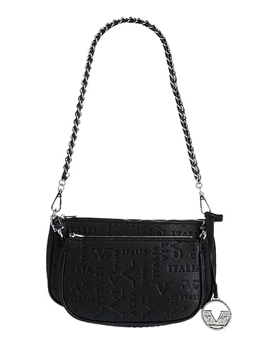 19V69 Schultertasche Schwarz Andere Fasern