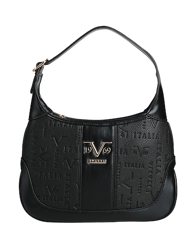 19V69 Handbag Black 100% Polyurethane