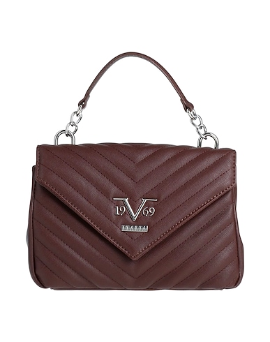 19V69 Handbag Chocolate brown 100% Polyurethane