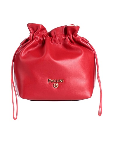 POLLINI Handbag Red 100% Polyurethane