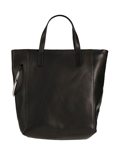 DRIES VAN NOTEN Handtasche Schwarz Leder