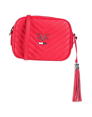 19V69 Borsa a tracolla Rosso 100% Poliuretano