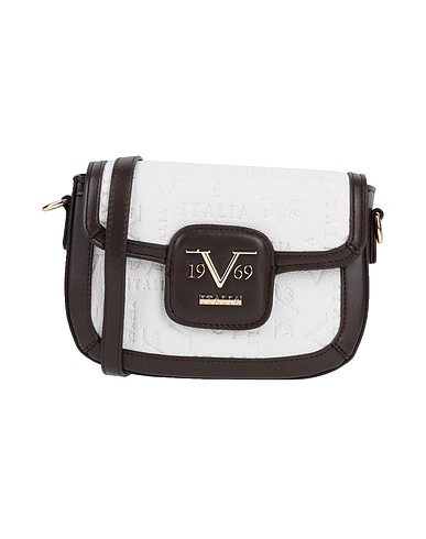 19V69 Borsa a tracolla Testa di moro 100% Poliuretano