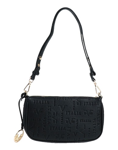 19V69 Borsa a spalla Nero 100% Poliuretano