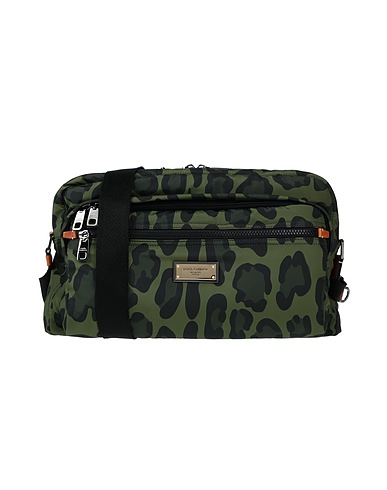 DOLCE&GABBANA Across-body bag Military green Textile fibres