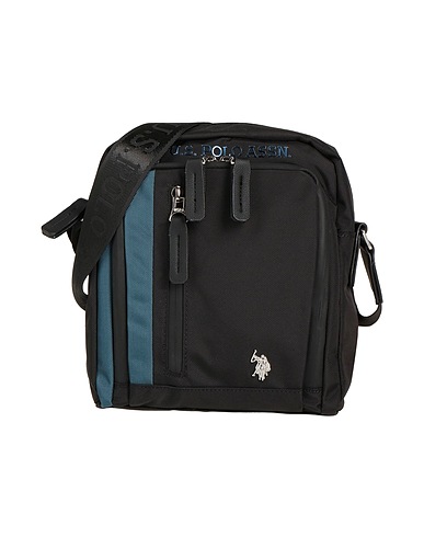 U.S.POLO ASSN. Across-body bag Black 100% Nylon