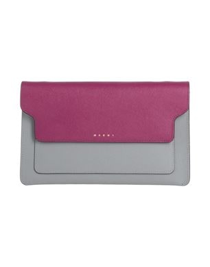 MARNI ハンドバッグ ディープパープル レディース