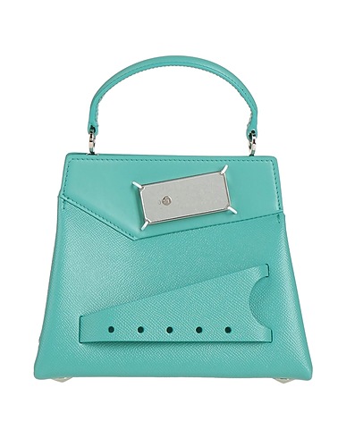 MAISON MARGIELA Handbag Emerald green 100% Cow leather, Brass, Zinc