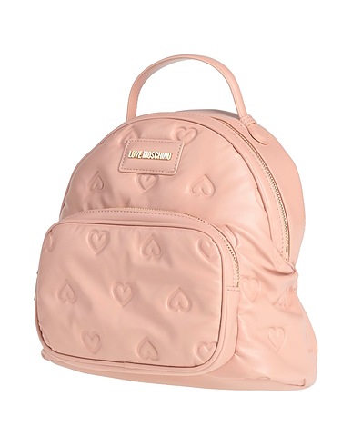 LOVE MOSCHINO Rucksäcke Hellrosa 100% Polyurethan