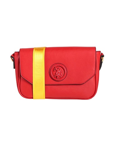 U.S.POLO ASSN. Across-body bag Red 100% Polyurethane
