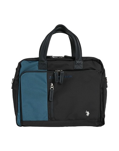 U.S.POLO ASSN. Handbag Black 100% Polyurethane