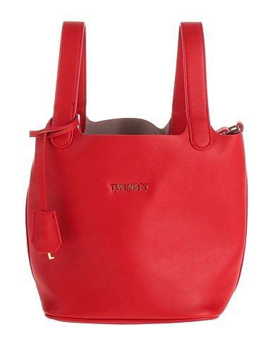 TWINSET Handbag Red 100% Polyurethane