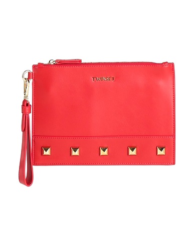 TWINSET Handbag Red 100% Polyurethane