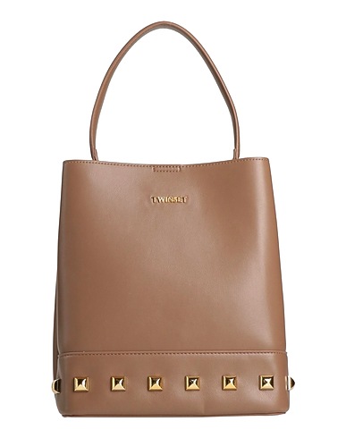 TWINSET Borsa a mano Marrone 100% Poliuretano