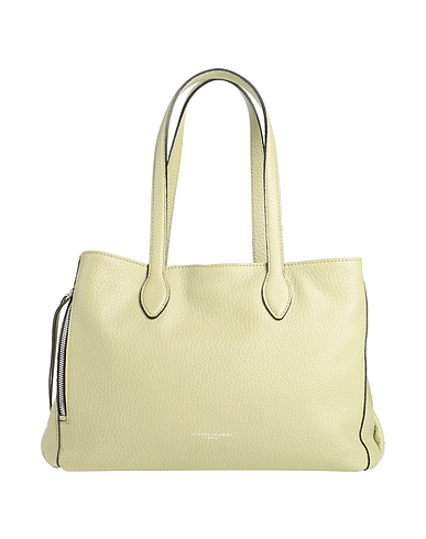 GIANNI CHIARINI Handbag Light green Soft Leather