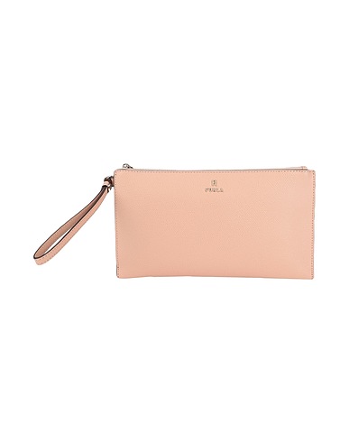 FURLA Handbag Light brown Soft Leather