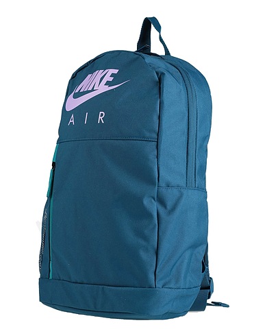 NIKE Backpack & fanny pack Slate blue 100% Polyester