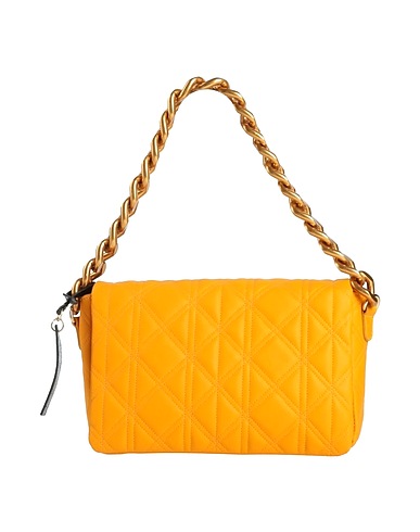 MY-BEST BAG Borsa a mano Giallo Pelle