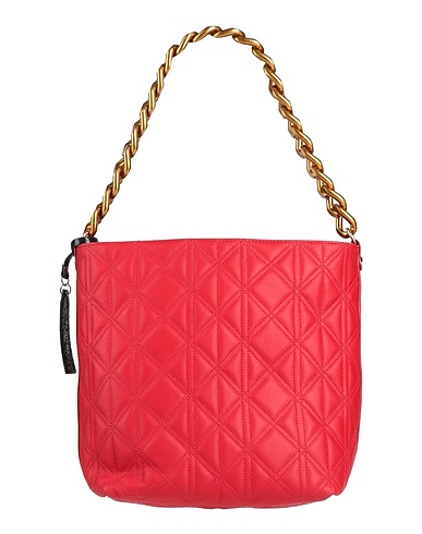 MY-BEST BAG Handbag Red Soft Leather