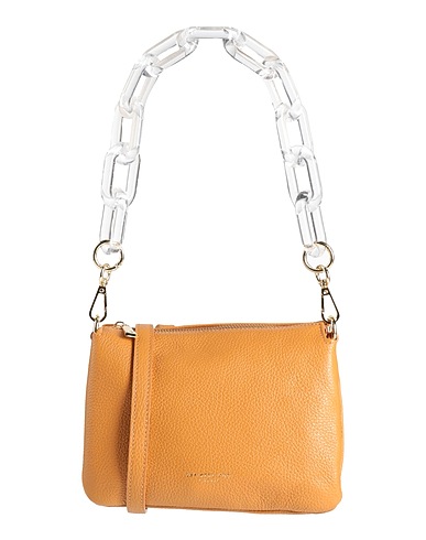 MY-BEST BAG Handbag Tan 100% Leather