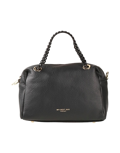 MY-BEST BAG Handbag Black Soft Leather