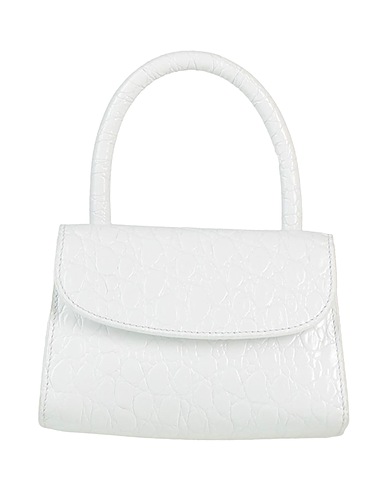 BY FAR Handbag White 100% Cow leather