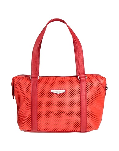 KIPLING Handbag Red 100% Soft Leather, Cowhide