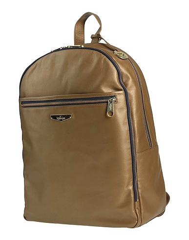 KIPLING Rucksacks Military green Textile fibres