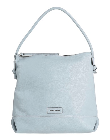 GIANNI NOTARO Handbag Sky blue Calfskin
