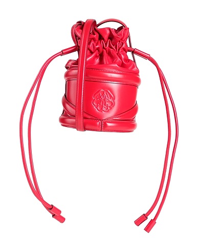 MCQUEEN Across-body bag Red Calfskin