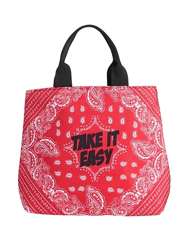LE PANDORINE Handbag Red 100% Polyester