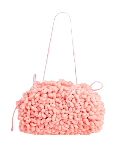 BOTTEGA VENETA Handbag Salmon pink Textile fibres