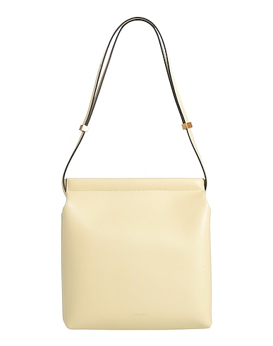 WANDLER Shoulder bag Ivory Leather